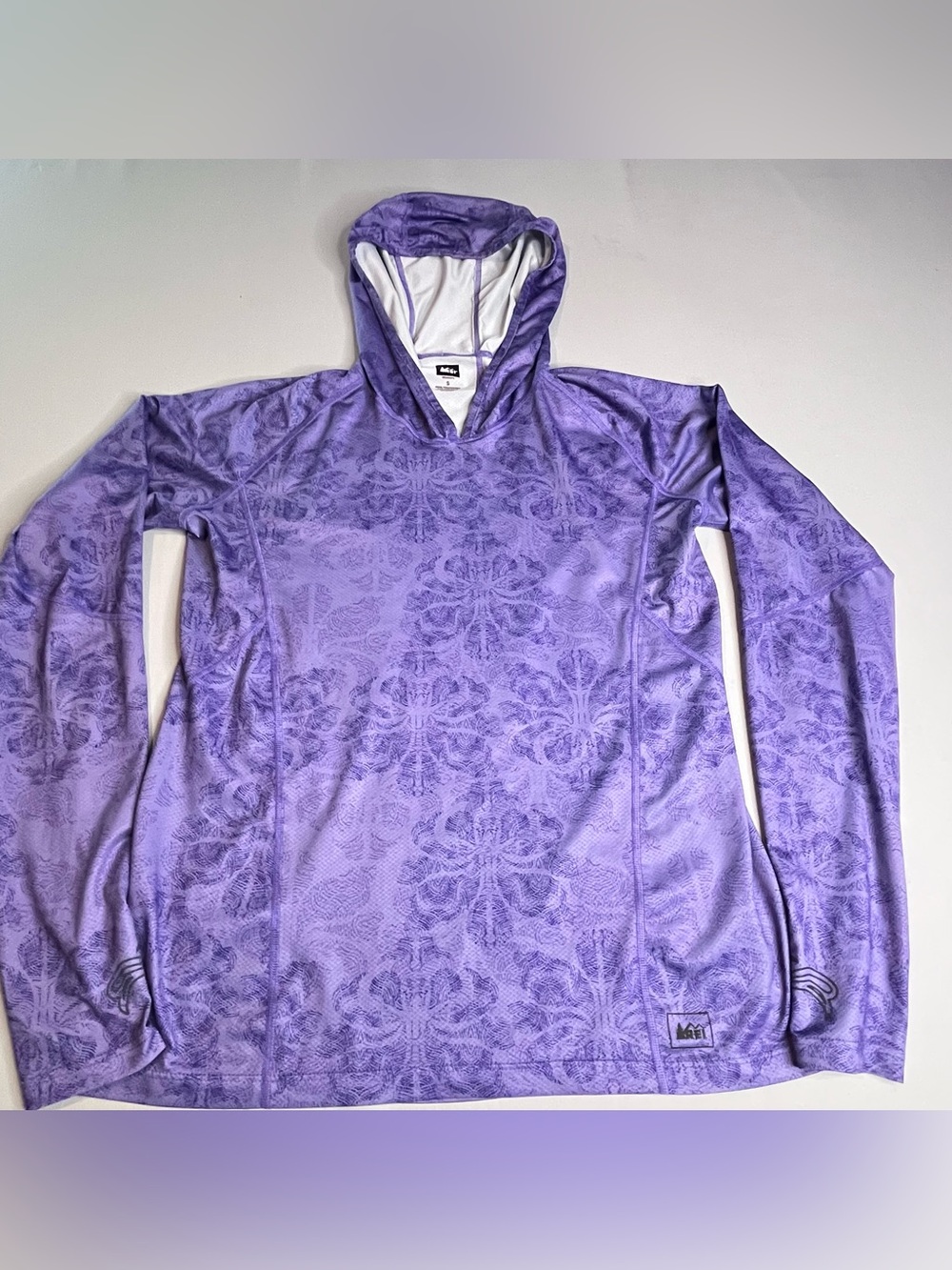 Women’s REI Performance Hoodie with Thumb Holes - Purple